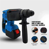 Vente en gros de marteau perforateur électrique rechargeable 21V perceuse à percussion rotative industrielle DIY Source de batterie sans fil