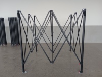 Tente de réception pliante instantanée 10x15 avec structure en aluminium, personnalisable, pour extérieur, événements et salons professionnels, conception gratuite, imperméable