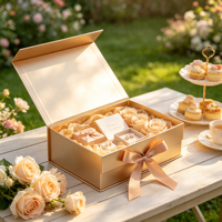 Marmor-Schokoladengeschenkbox mit Magnetdeckel, Goldprägung, Leere Box mit Tasche für Valentinstag, Hochzeit, Party-Gastgeschenke, Großhandel