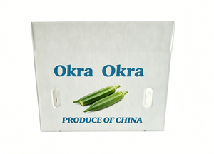 Boîtes pliables en plastique ondulé pour légumes et fruits : asperges, raisins, okra, maïs, brocoli, aubergines, pommes <span class=keywords><strong>de</strong></span> <span class=keywords><strong>terre</strong></span>, oignons - Product Image 6
