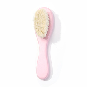 Professionnel Natura En <span class=keywords><strong>Bois</strong></span> Extra Doux Poils Toilettage Bain Bébé <span class=keywords><strong>Peigne</strong></span> À Cheveux et Brosse Brosse À Cheveux En <span class=keywords><strong>Bois</strong></span> De Hêtre - Product Image 5