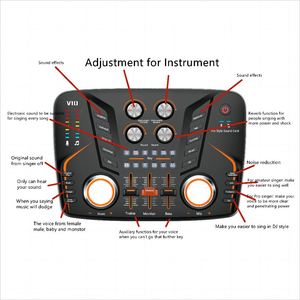 Demao-Mezclador de Audio profesional, 4 canales, tarjeta de sonido estéreo, sistema de consola, USB, BT, <span class=keywords><strong>FX</strong></span>, procesador de señal de Audio Digital con efecto - Product Image 2