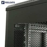 Armoire de serveur pour centre de données 42U 32U 37U 47U, sur pied, 19 pouces, en acier SPCC standard, protection IP20, armoire réseau