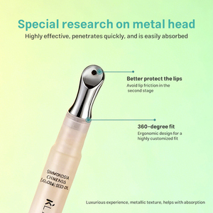 Aceite Labial Hidratante de Marca Privada OEM con Cabezal de Masaje, Brillo y Hidratación Multiusos para Todo el Día, Productos Cosméticos - Product Image 4