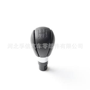 Pommeau de levier de vitesse en cuir pour voiture, 5 ou 6 vitesses, transmission manuelle, ergonomique, compatible Volvo - Product Image 3