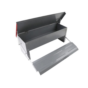 Mangeoire automatique à pédale galvanisée de haute qualité pour poulets, <span class=keywords><strong>abreuvoir</strong></span> extérieur pour volailles de ferme - Product Image 1