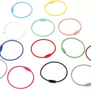 Creative Colorful Steel <b>Wire</b> Rings Spray Painted Metal DIY Jewelry Accessories For <b>Craft</b> Projects Summer 2024 Yiwu Origin - Product Image 4