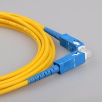 SC/FC/LC SFP 1 2 3 5 10 15 Metre Simplemode UPC/APC Özel Fiber Optik Patch Kablosu 1310/1550nm FTTH Projesi Doğrudan Tedarik