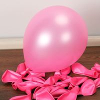 Ballons en latex rétro écologiques rose nacré métallisé de 10 pouces (1,5 g) pour impression typographique, idéaux pour les anniversaires d'enfants, mariages et fêtes.