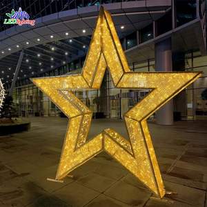 Étoile Motif Lumières Décorations De Noël En Plein Air Intérieur Vacances Festival Valentine Animal Fleur Renne Bonhomme De Neige <span class=keywords><strong>Arbre</strong></span> - Product Image 1
