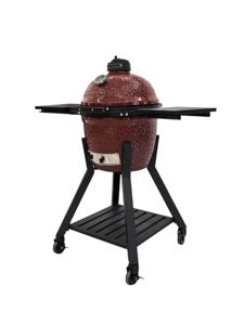 Parrilla Kamado de Cerámica de 16, 22 y 28 Pulgadas, Ahumador de Carbón para Exteriores, <span class=keywords><strong>Asador</strong></span> de Carbón para Cocinar en el Jardín - Product Image 4