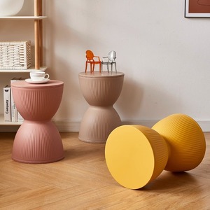 Tabouret en plastique de Style nordique tabouret de maquillage de ménage moderne Simple Prince changement de chaussure épaissi <span class=keywords><strong>bas</strong></span> salon pouf <span class=keywords><strong>banc</strong></span> - Product Image 2