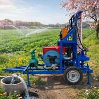 Foreuse de puits d'eau CE ISO 200m fiable, machine de forage de puits d'eau, machine de forage de trous d'eau à vendre au meilleur prix