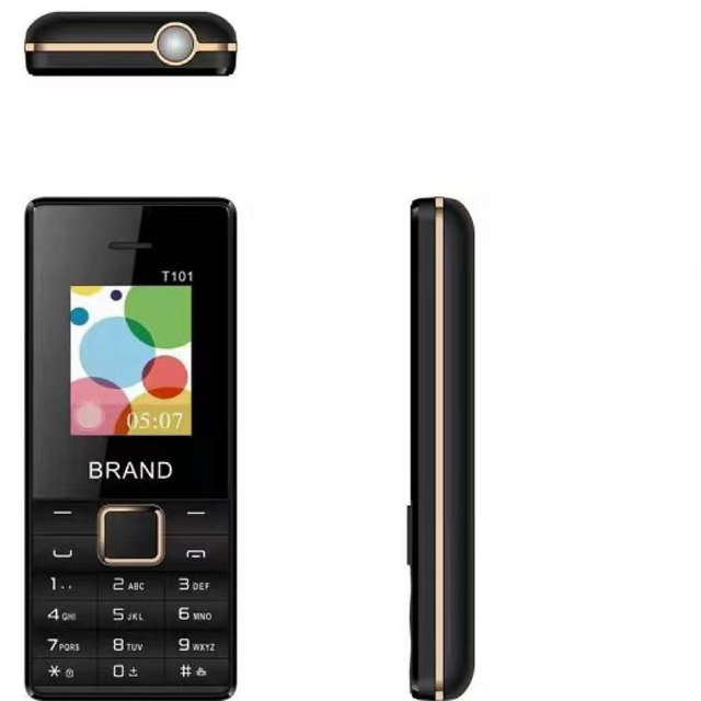 For Tecno T101 Wholesale Good Quality Feature Phone 1.77 Inch 2g Dual Sim Mobile Phones 2174 Rugged Design Seniors Phone