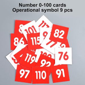Tabla de Cien Números con Bolsillos, 100 Tarjetas Numéricas, Herramienta de Aprendizaje de Matemáticas para Niños, para Contar y Educar, 27.5 x 29.5 Pulgadas - Product Image 3