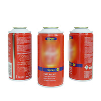 Pabrik Kaleng Aerosol Kosong Premium Langsung dari Pabrik OEM, Wadah Tutup Ulir Anti Bocor untuk Semprotan Kimia dengan Lapisan Pernis Bentuk Bulat