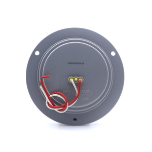 Tùy chỉnh không thấm nước Dot SAE emark 4 inch vòng màu đỏ xe tải <span class=keywords><strong>LED</strong></span> dừng lần lượt đèn đuôi với 24 <span class=keywords><strong>LED</strong></span> cho xe tải Trailer RV xe buýt - Product Image 3