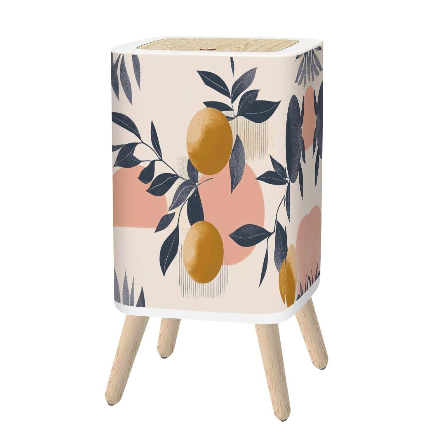 Floral Halftone Geometric Pink