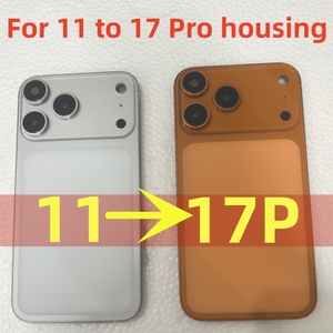 <span class=keywords><strong>Cover</strong></span> Posteriore per Conversione da <span class=keywords><strong>iPhone</strong></span> 11 e <span class=keywords><strong>Xr</strong></span> a <span class=keywords><strong>iPhone</strong></span> 17 Pro - Product Image 2