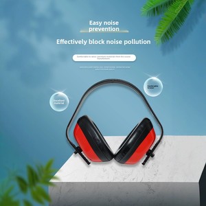 Protège-oreilles insonorisants et anti-bruit pour tronçonneuse et tondeuse à gazon avec bouchons d'oreilles en éponge isolante - Fabriqué en Chine - Product Image 4