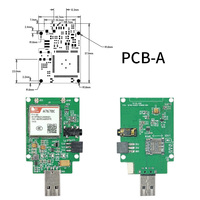 Adaptador de Red Inalámbrico 4G LTE USB Dongle CAT1 A7670E, Compatible con VOLTE, TEL, SMS, IOT, Comandos de Voz, con Tarjeta SIM