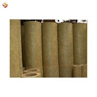Tube en laine de roche flexible industrielle avec feuille métallique pour plomberie complexe, résistant aux hautes températures, longueur personnalisable, isolation thermique