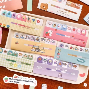 Adesivi Memo Riutilizzabili con Animali Cartoon, Stile Ins Carino, per Studio e Indice - Product Image 1