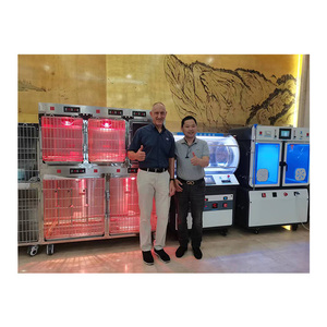 Pujia PJDY-06 paslanmaz çelik veteriner kızılötesi sıcak ışık oksijen kafesi veteriner kliniği için - Product Image 4