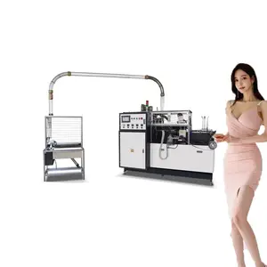 Preço automático barato da máquina de copo de papel Máquina formadora de copo de papel Preços da máquina de fazer copo de papel na Índia e Paquistão