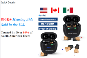 China Fabricante Mini Recarregável Aparelho Auditivo Digital CIC Retone Surdos Idosos Super Invisível 16 Canais Audifonos - Product Image 5