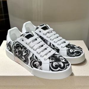 Luxurious Fashion Running Skateboard Shoes Designer Luxury Brand Casual Sneaker Canvas <b>Printed</b> Flower Lace Up Sports board Shoes - Product Image 2
