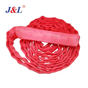 Juli nhiệm vụ nặng nề mềm polyester nâng vòng cáp treo bất kỳ màu sắc/vô tận slings En/như