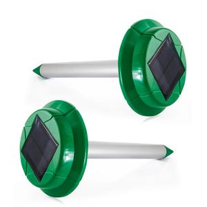 Chống Thấm Nước Ngoài Trời Năng Lượng Mặt Trời Powered <span class=keywords><strong>Vole</strong></span> Spikes Chaser Sonic Mole Repellent Năng Lượng Mặt Trời Siêu Âm Mole Loài Rắn Repellent - Product Image 4