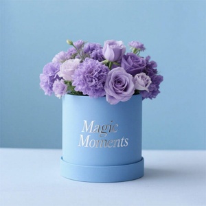 Emballage en tube de papier kraft biodégradable et écologique pour café, thé, fleurs, cadeaux et artisanat avec impression personnalisable - Product Image 1