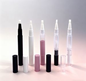 Stylo cosmétique vide en plastique torsadé de 2 ml/3 ml pour rouge à lèvres/brillant à lèvres, avec diamètre adapté à l'application de vernis à ongles/huile pour cuticules - Product Image 1