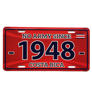 Plaque d'immatriculation vierge de gaufrage personnalisée par sublimation en gros - Product Image 2