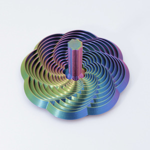 Nuovo Giocattolo Antistress Creativo da Scrivania <span class=keywords><strong>Frozen</strong></span> 3D Stampato in PLA, <span class=keywords><strong>Puzzle</strong></span> Cinetico a Forma di Torre di Ravanelli a Spirale, Gadget per Bambini e Adulti - Product Image 6