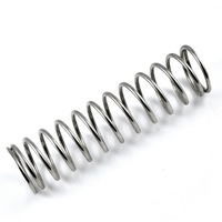Ressort de compression en acier personnalisé en spirale métallique, ressort hélicoïdal de chemin de fer