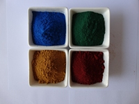Pigment Jaune Oxyde de Fer Direct Usine pour Peinture de Briques, Carrelage et Ciment avec Diverses Spécifications