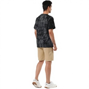 Camiseta de Alta Calidad para Hombre, Corte Ajustado, Tejida, 100% Algodón, Cuello Redondo, Manga Corta, Transpirable, de Secado Rápido, Talla Grande - Product Image 3