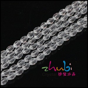 Zhubi 4X6MM Faceted Crystal Olive <strong>Beads</strong> Rondelle Glass <strong>Beads</strong> for Jewelry Making DIY Necklace <strong>Bracelet</strong> Charms Kits - Product Image 6