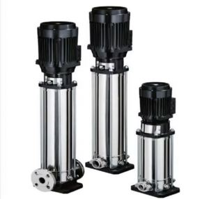 Bomba de Agua Caliente de Alta Presión de Acero Inoxidable Multietapa, Bomba de Refuerzo en Línea para Uso Comercial - Product Image 1