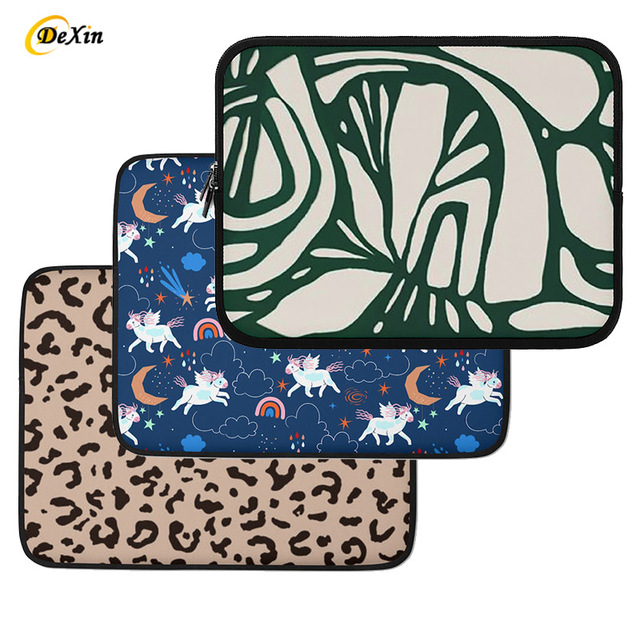 Wholesale Sublimation 3mm Neoprene Laptop Sleeve Sublimation Notebook Case Pouch Computer Protector Cover