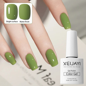 Esmalte de Uñas <span class=keywords><strong>Verde</strong></span> de Venta Directa de Fábrica XEIJAYI con Logotipo Personalizable, Apto para <span class=keywords><strong>Manicura</strong></span> en Casa - Product Image 5