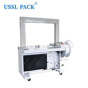 Máquina <span class=keywords><strong>flejadora</strong></span> de cartón KZ-8060H, adecuada para uso industrial y para el embalaje de cajas, máquina <span class=keywords><strong>flejadora</strong></span> semiautomática para palets y fardos planos - Product Image 3