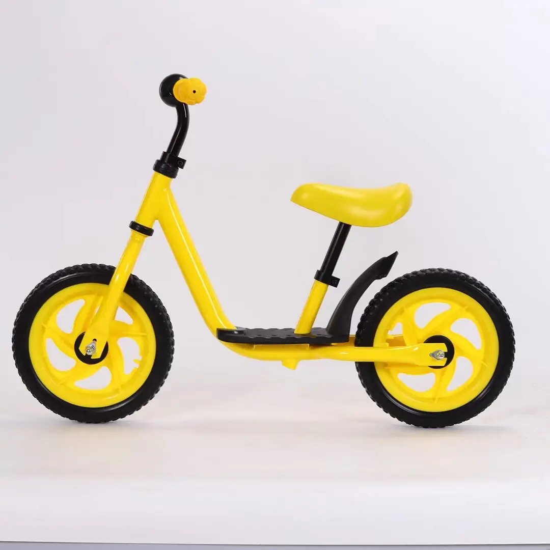 2023จักรยานผลักพลาสติก12นิ้วสำหรับเด็กวัยหัดเดินผลิตจากแมกนีเซียมอัลลอยขนาด12นิ้ว