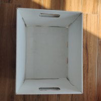 Individuell Bedruckte 2-teilige Kraft-Wellpappe-Box Faltbare Verpackungskartons mit Bandhenkeln für Schuhe und Kleidung