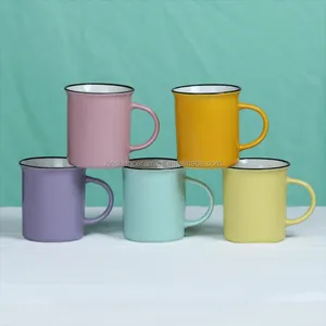 Factory Direct New Product High Quality Cheap Price Colorful New Bone China Gift Coffee Mugs Tea Cups