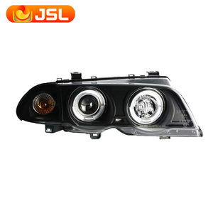 Pour <span class=keywords><strong>BMW</strong></span> Série 3 <span class=keywords><strong>E46</strong></span> Quatre Portes (1998-2002) - Nouvel Ensemble Phare LED Amélioré et Modifié avec Lentille à Ouverture - Product Image 4