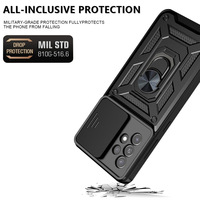 Accessoires pour téléphones mobiles Coque arrière en TPU avec anneau de support pour appareil photo Étanche antichoc Coque de protection pour téléphone pour S22 S23 Ultra